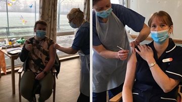 Perth care home Residents and Colleagues receive vaccinations